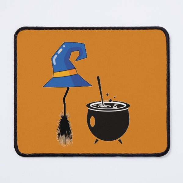 Item preview, Broom, hat, witches' pot and Halloween designed and sold by Miladesigner1.