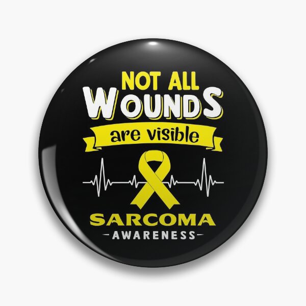 Item preview, Sarcoma Awareness Not All Wounds Are Visible designed and sold by Victormoratalla.
