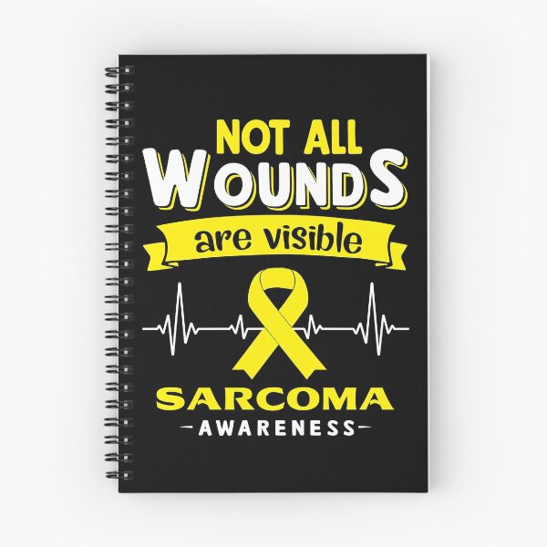 Item preview, Sarcoma Awareness Not All Wounds Are Visible designed and sold by Victormoratalla.