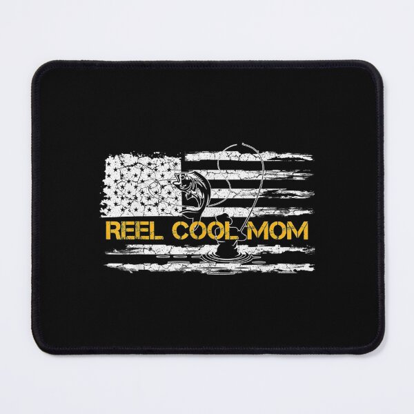 Item preview,  Vintage Usa American Flag Reel Cool Mom Fish Fishing designed and sold by jennifera11.