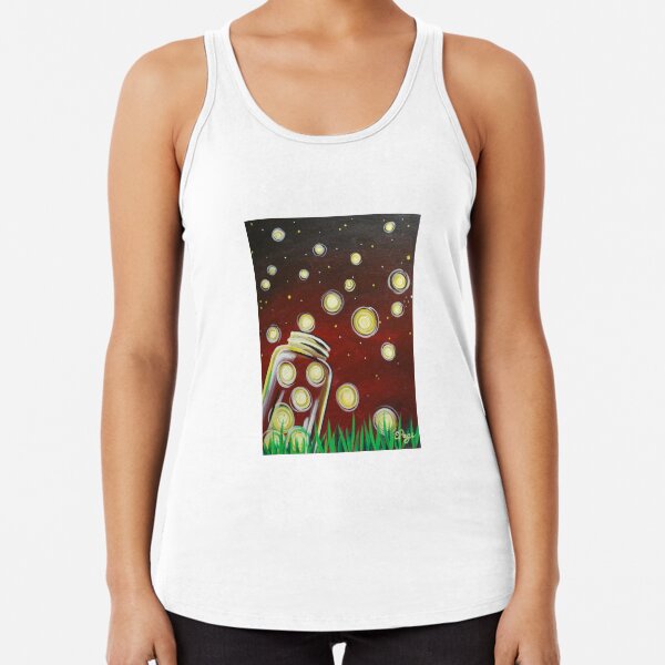 Fireflies Racerback Tank Top