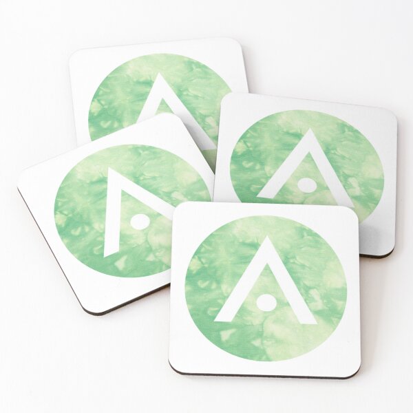 Item preview, Light Green Tie Dye Aveda Logo designed and sold by Dalaura.