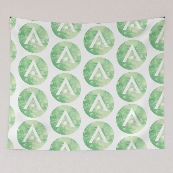 Item preview, Light Green Tie Dye Aveda Logo designed and sold by Dalaura.