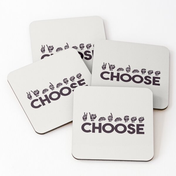 Item preview, Choose Kindness Hand Sign Language Teachers Retro Interpreter ASL designed and sold by kindxinn.