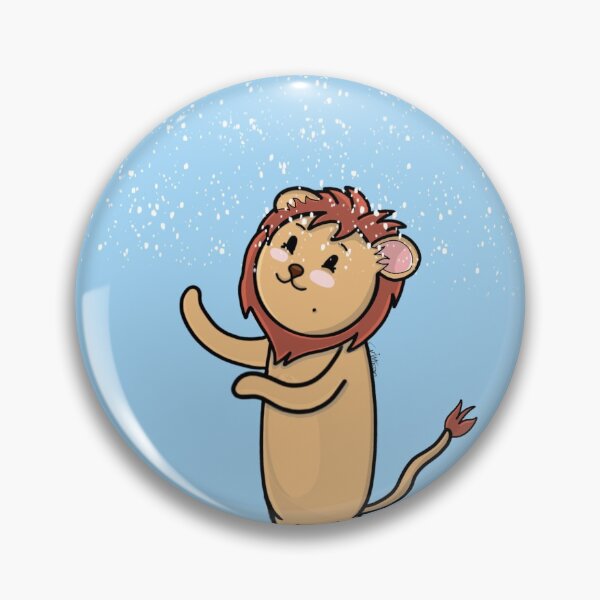 Item preview, Snow lion designed and sold by Purplepugprints.