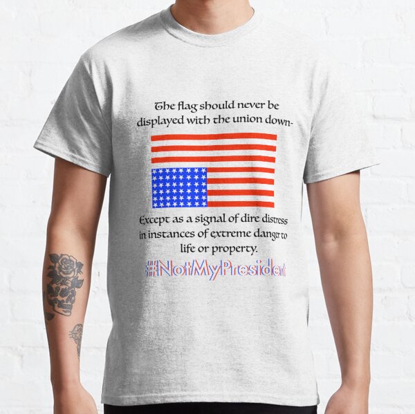 upside down flag shirts