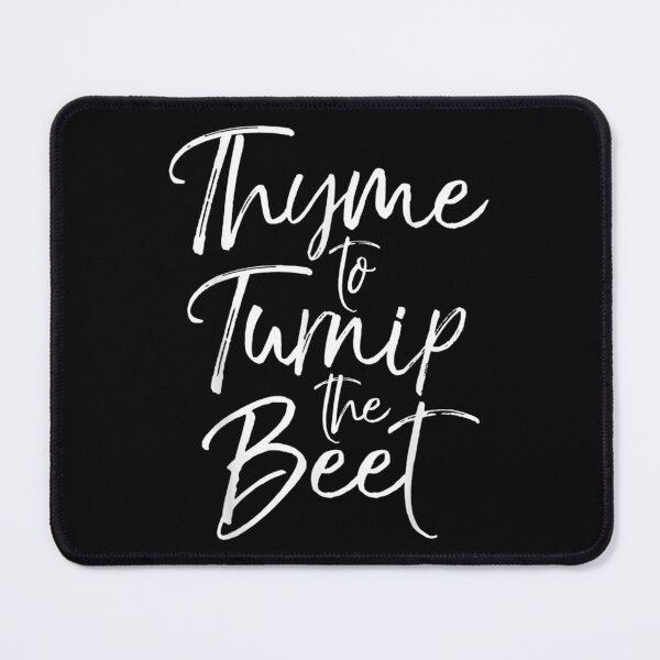 Item preview,  Thyme Turnip Bee Vegetable Pun designed and sold by lindaxse.
