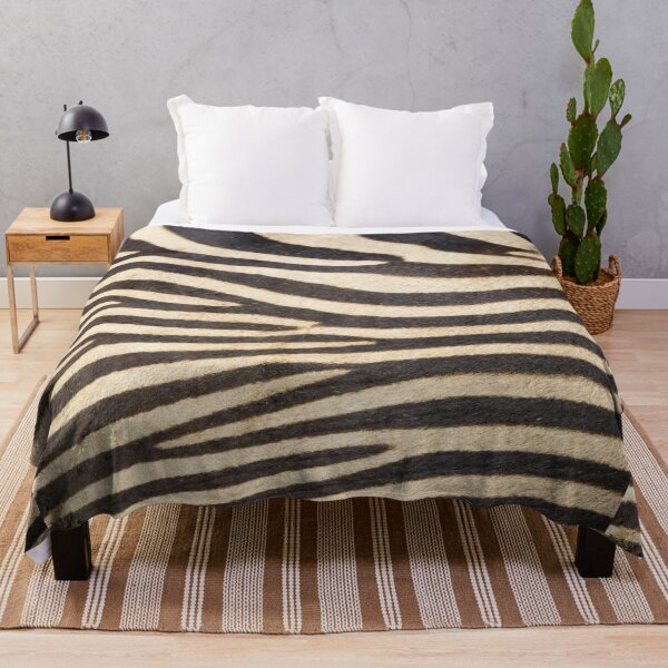 Item preview, Zebra Skin Pattern Bed Sheet Design designed and sold by PodiShawna.