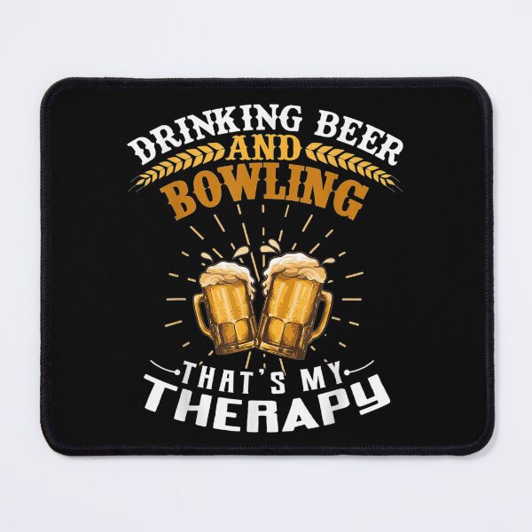Item preview, Drinking Beer Bowling Thats Therapy designed and sold by lindaxse.