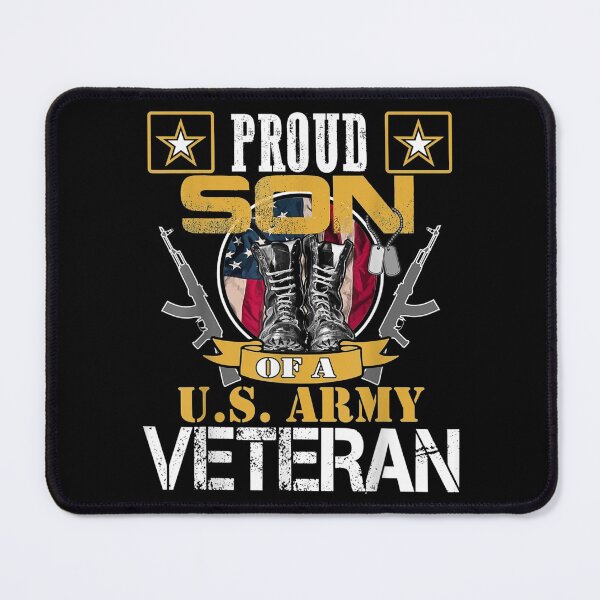 Item preview, Vintage Proud Son Army Veteran Gift Mom Dad Kid designed and sold by jennifera11.