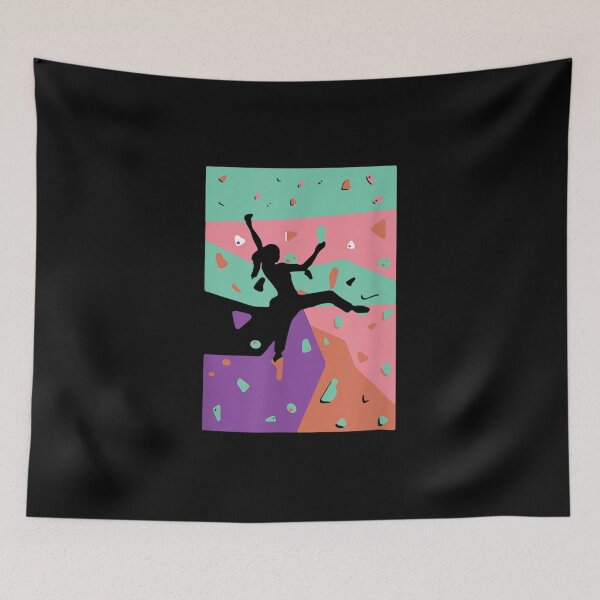 Item preview,  Wall Climbing Indoor Rock Climbers Action Sports Alpinism designed and sold by jennifera11.