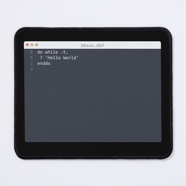 Item preview, . XBase language Hello World program sample in editor window designed and sold by IuriiVlasenko.