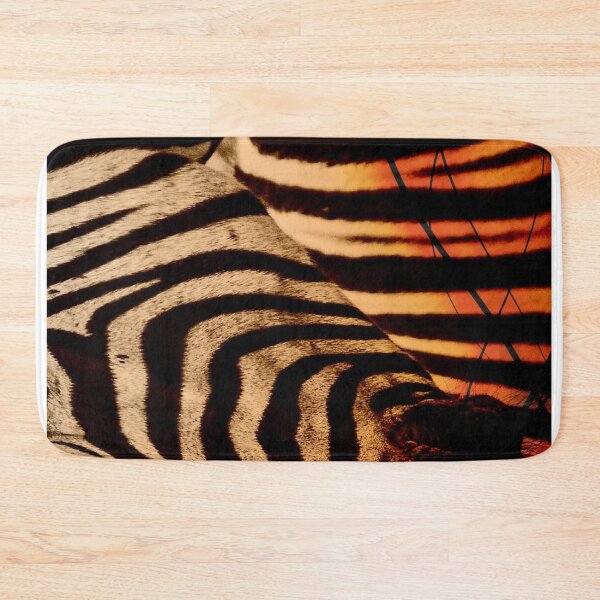 Item preview, Zebra Skin Pattern Bed Sheet Design designed and sold by PodiShawna.