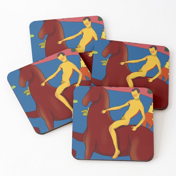 Item preview, Art of the painting "Bathing of the red horse" designed and sold by OneginaEvgenia.