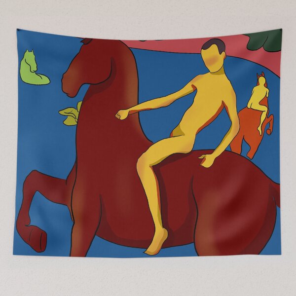Item preview, Art of the painting "Bathing of the red horse" designed and sold by OneginaEvgenia.