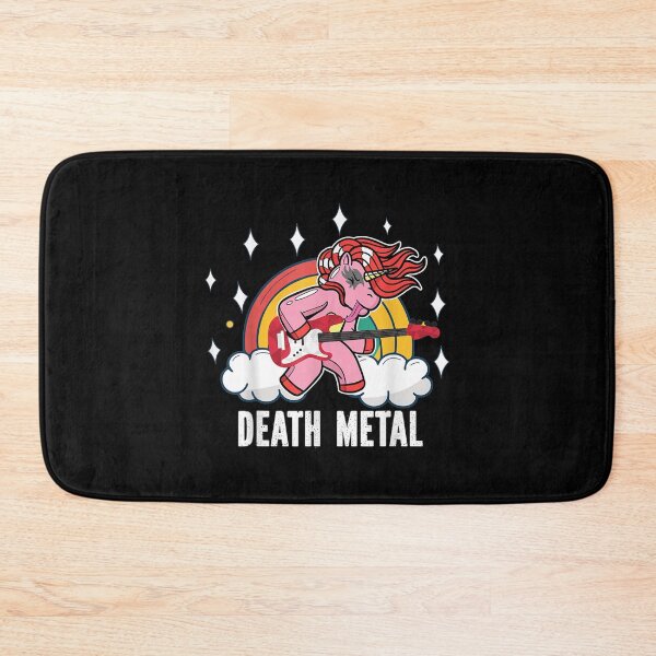 Item preview,  Metal Death Heavy Rock Rainbow Unicorn designed and sold by lindaxse.