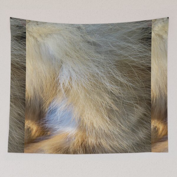Item preview, Wool Skin Pattern Bed Sheet Design designed and sold by PodiShawna.