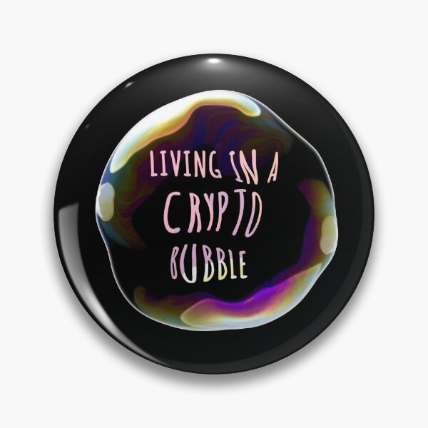 Item preview, CRYPTO BUBBLE designed and sold by Catastroish.