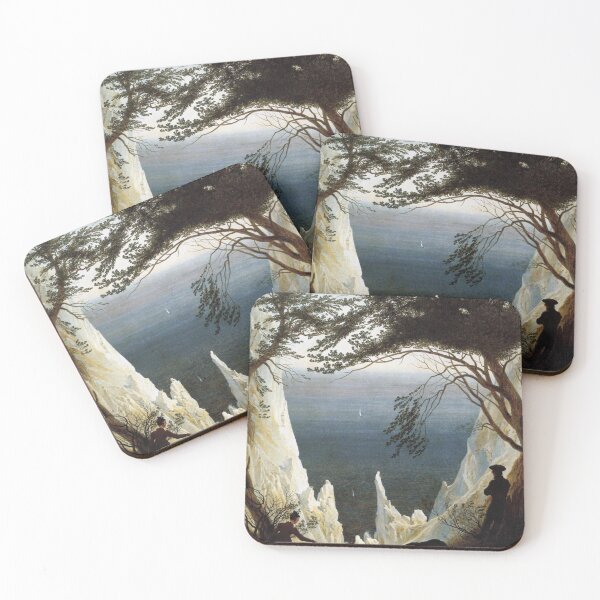 Item preview, Caspar david friedrich chalk cliffs on rugen designed and sold by Vintage Designs +.