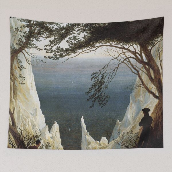 Item preview, Caspar david friedrich chalk cliffs on rugen designed and sold by Vintage Designs +.