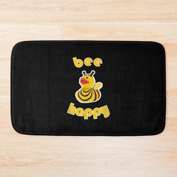 Item preview,  Bee Happy Rubber Duck designed and sold by lindaxse.