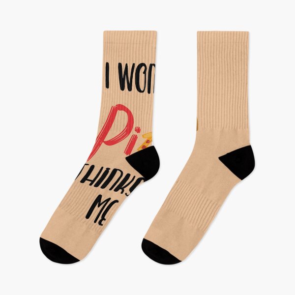 Item preview, I Wonder if Pizza Thinks About Me Too designed and sold by Heddar Badreddine.