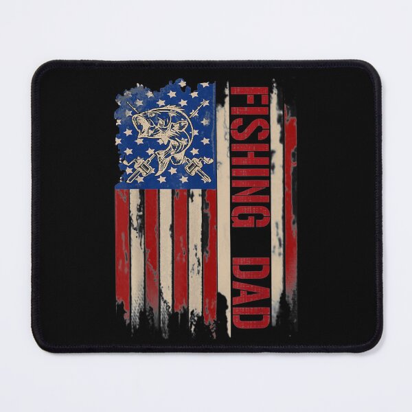Item preview,  Vintage Fishing Dad American Usa Flag Fis Fish designed and sold by lindaxse.