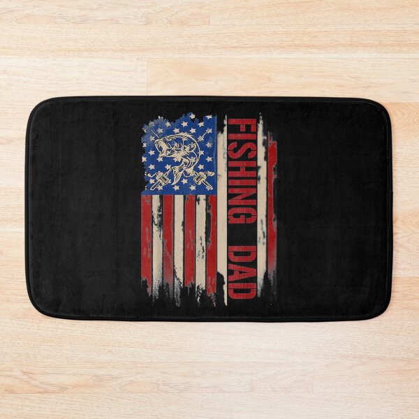 Item preview,  Vintage Fishing Dad American Usa Flag Fis Fish designed and sold by lindaxse.