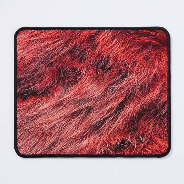 Item preview, Red Wool Skin Pattern Bed Sheet Design designed and sold by PodiShawna.