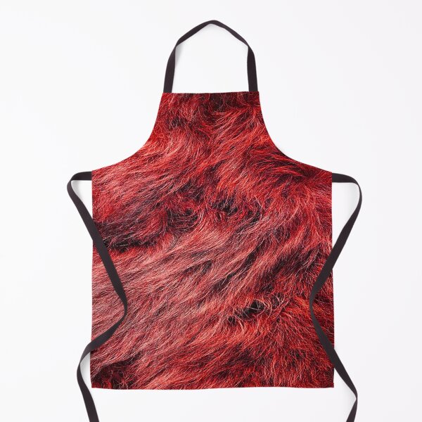 Item preview, Red Wool Skin Pattern Bed Sheet Design designed and sold by PodiShawna.