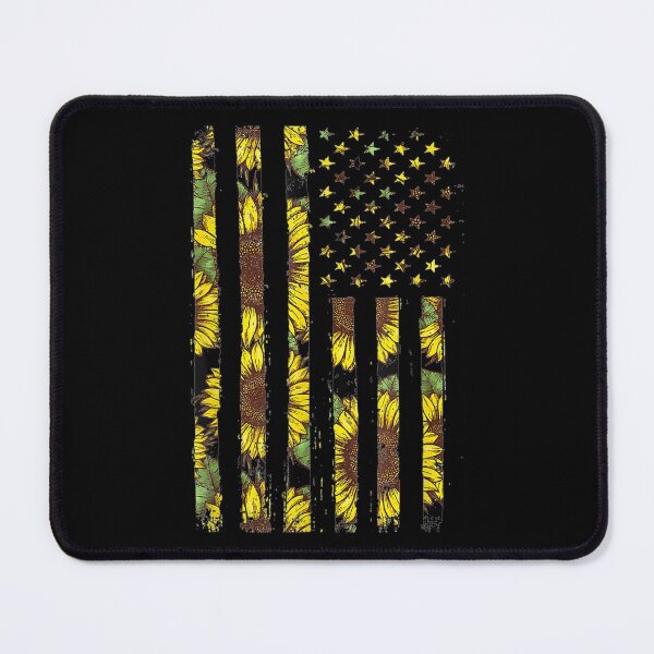 Item preview, Flag Sunflower Patriotic Yellow American designed and sold by cysandy.