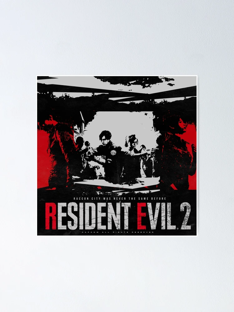 Resident Evil 2 Remake Poster 