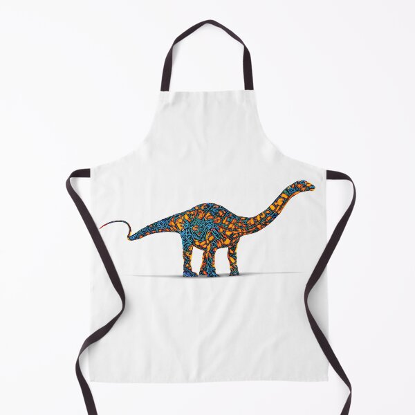 Item preview, Diplodocus sauropod dinosaur - colorful art designed and sold by PrintPit.