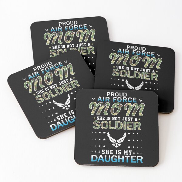 Item preview,  She Soldier Daughter Proud Air Force Mom Army designed and sold by jennifera11.