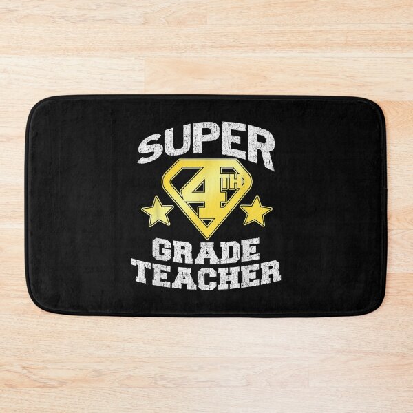 Item preview,  Super 4th Grade Teacher Hero designed and sold by lindaxse.