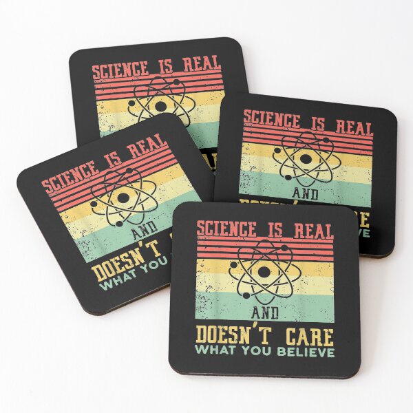 Item preview,  Retro Vintage Science Real Doesnt Care What You Believe designed and sold by lindaxse.