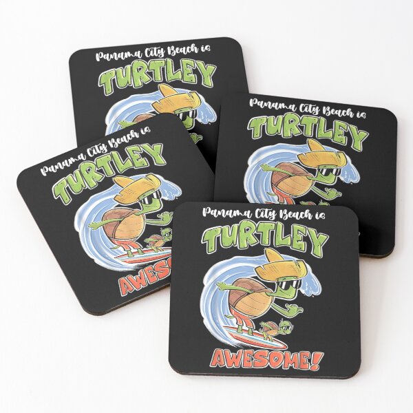 Item preview,  Panama City Beach Turtley Awesome Fun Turtle Surfboard designed and sold by jennifera11.