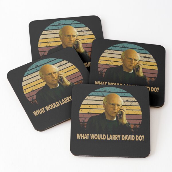Item preview, Vintage Curb Art Your Enthusiasm Films - What Would Larry David Do? designed and sold by BonniePhyllis6.