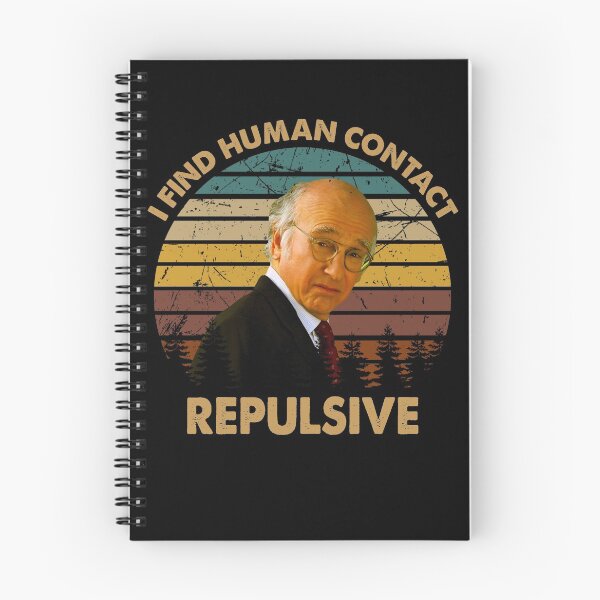 Item preview, Vintage Curb Art Your Enthusiasm Films - I Find Human Contact Repulsive designed and sold by BonniePhyllis6.