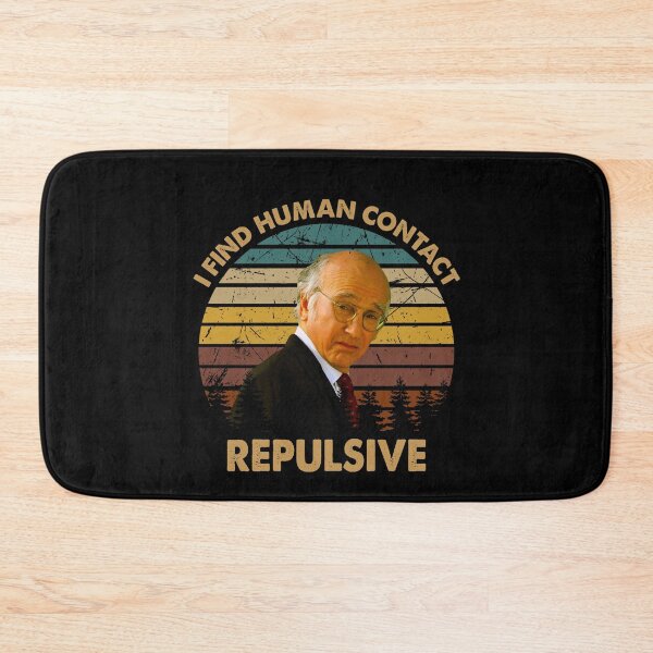 Item preview, Vintage Curb Art Your Enthusiasm Films - I Find Human Contact Repulsive designed and sold by BonniePhyllis6.