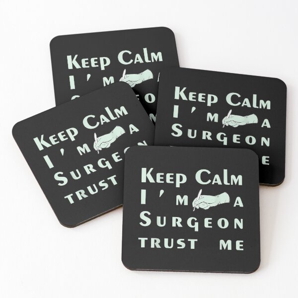 Item preview,  Keep Calm Surgeon Doctor designed and sold by lindaxse.