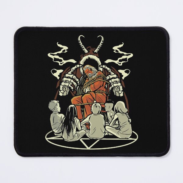 Item preview, Creepy Christmas scary pentagram satanic ritual dark xmas 2022 designed and sold by lovelystore200.