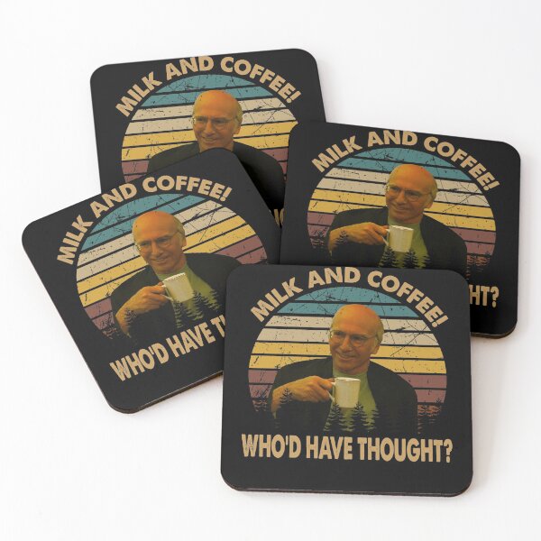 Item preview, Vintage Curb Art Your Enthusiasm Films - Milk And Coffee! designed and sold by BonniePhyllis6.