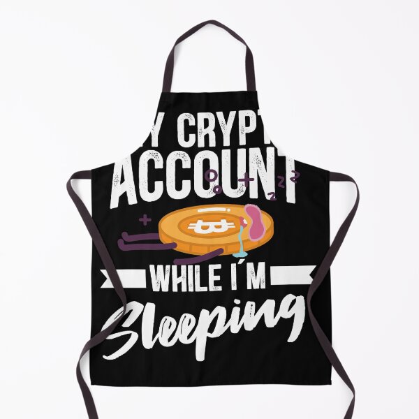 Item preview, My crypto account grows while i´m sleeping. designed and sold by fatshirt.