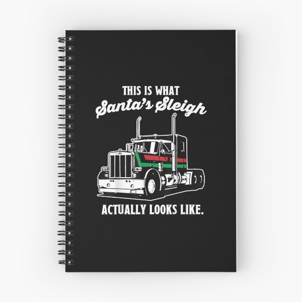 Item preview, Christmas Asphalt Cowboy Trucker Truck Driver designed and sold by lishakaren.