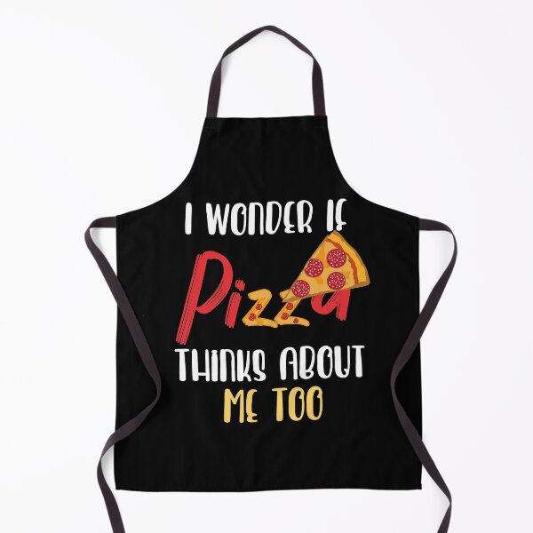 Item preview, I Wonder if Pizza Thinks About Me Too designed and sold by Heddar Badreddine.