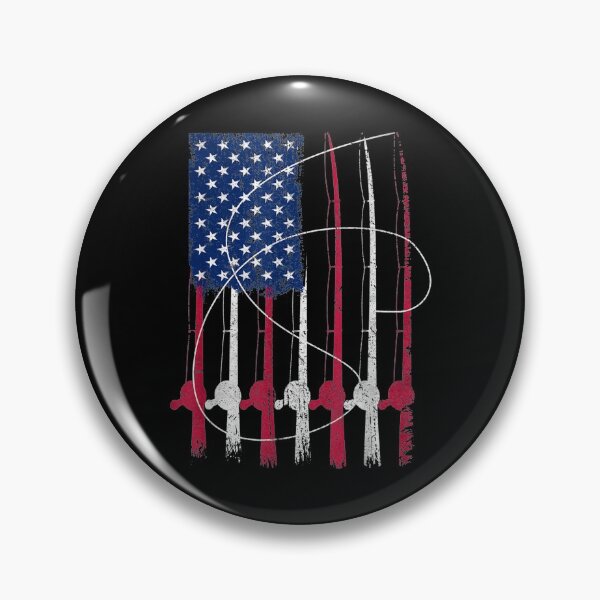 Item preview,  Fishing American Flag Rod Lover Fis Gift designed and sold by jennifera11.