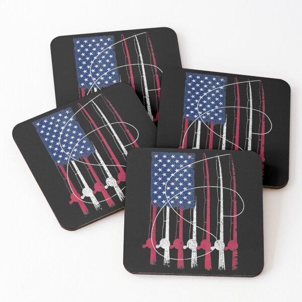 Item preview,  Fishing American Flag Rod Lover Fis Gift designed and sold by jennifera11.