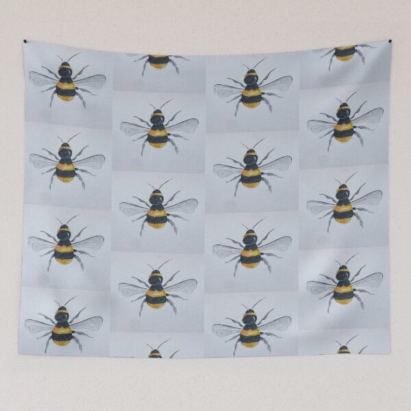 Item preview, Bee 1 in Watercolour  designed and sold by lilacshoes_art.