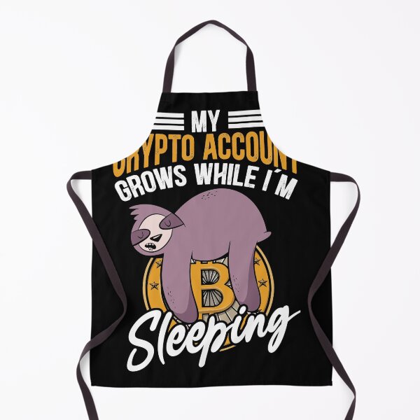 Item preview, My crypto account grows while i´m sleeping. designed and sold by fatshirt.